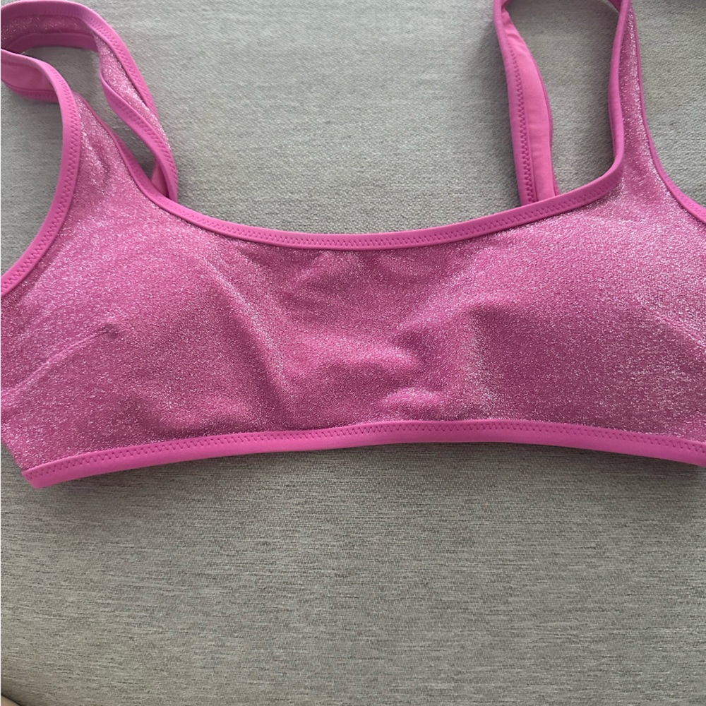 Aerie sparkle pink bikini - Picture 4 of 4